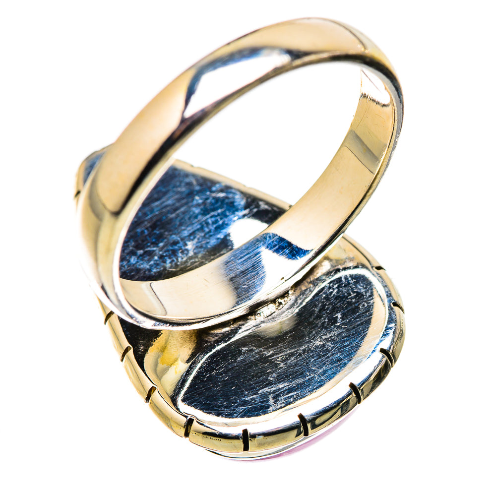 Pink Moonstone Rings handcrafted by Anasilvercos - RING130054 - Photo 3