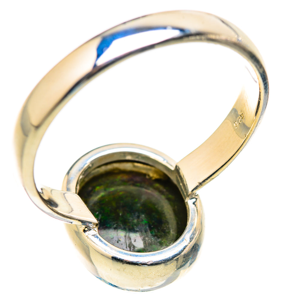 Black Opal Rings handcrafted by Anasilvercos - RING130061 - Photo 3