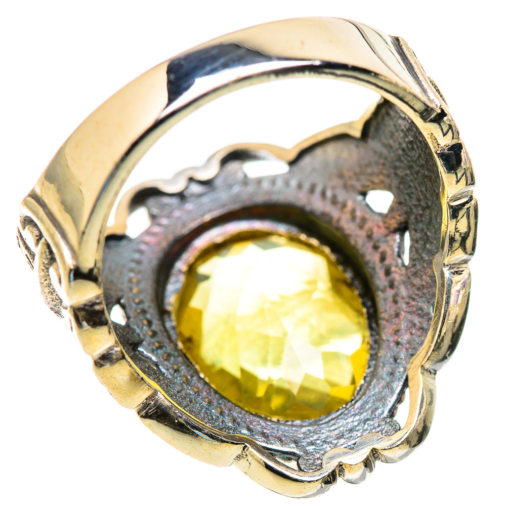 Citrine Rings handcrafted by Anasilvercos - RING130063 - Photo 3