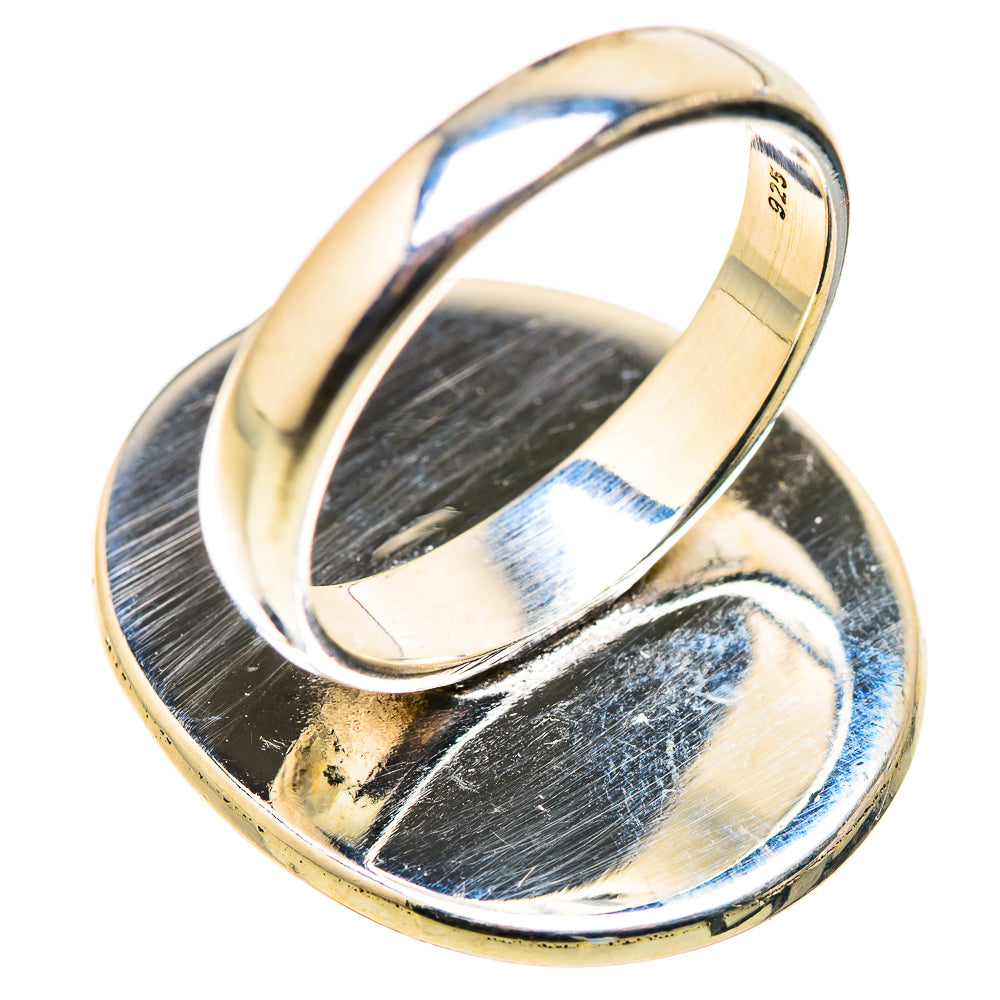 Rainbow Moonstone Rings handcrafted by Anasilvercos - RING130068 - Photo 3