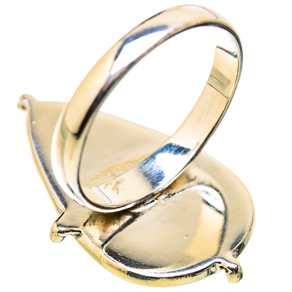 Green Moonstone Rings handcrafted by Anasilvercos - RING130071 - Photo 3