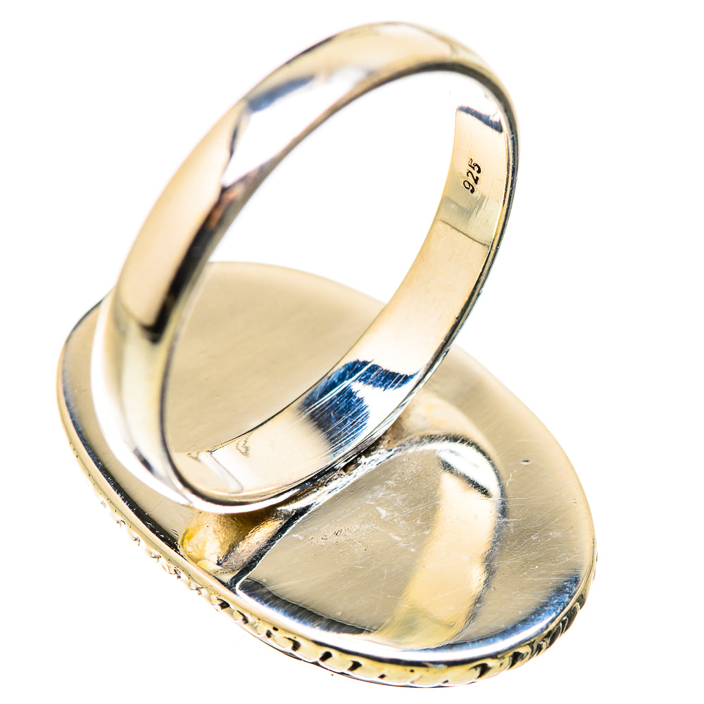 Green Moonstone Rings handcrafted by Anasilvercos - RING130072 - Photo 3