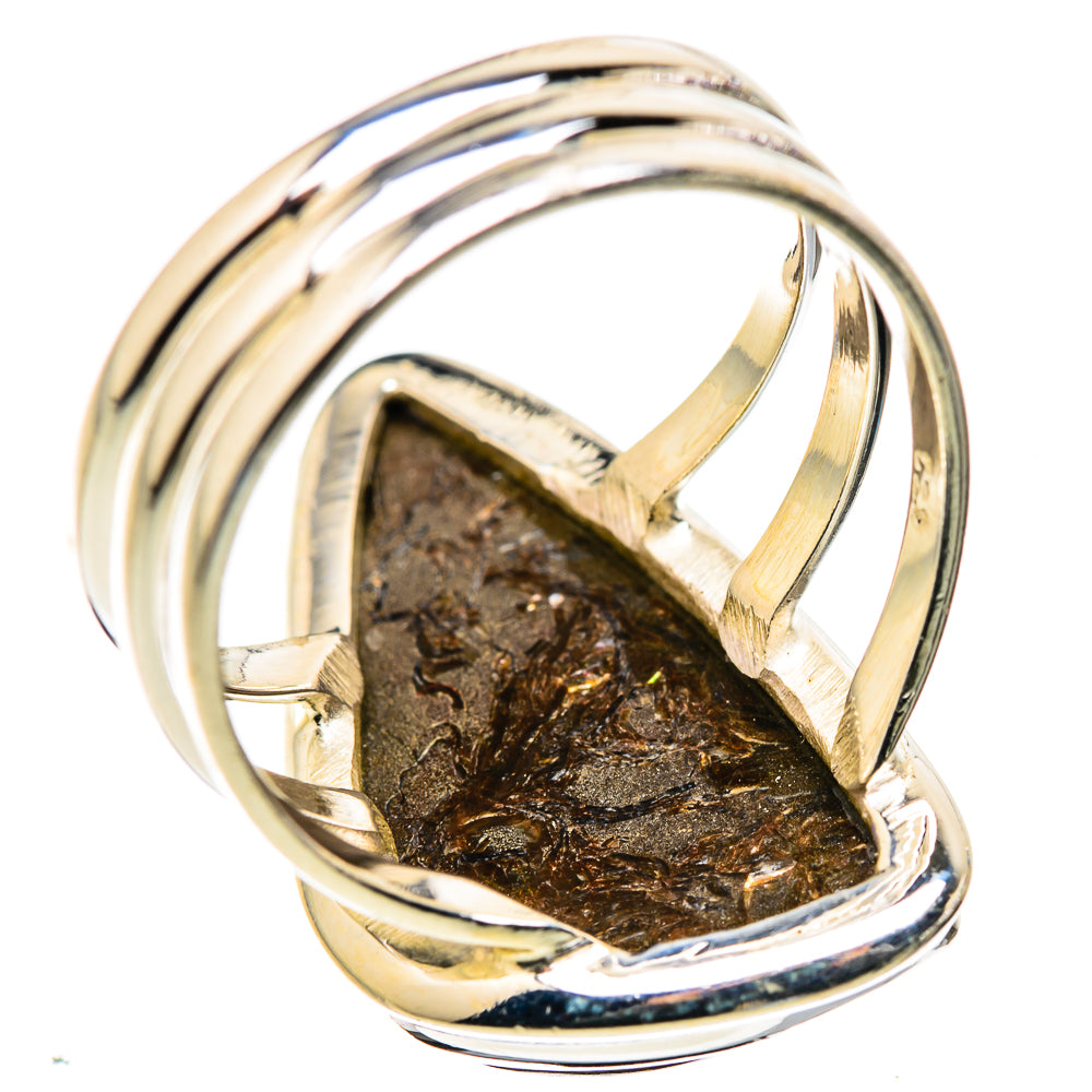 Ammolite Rings handcrafted by Anasilvercos - RING130081 - Photo 3