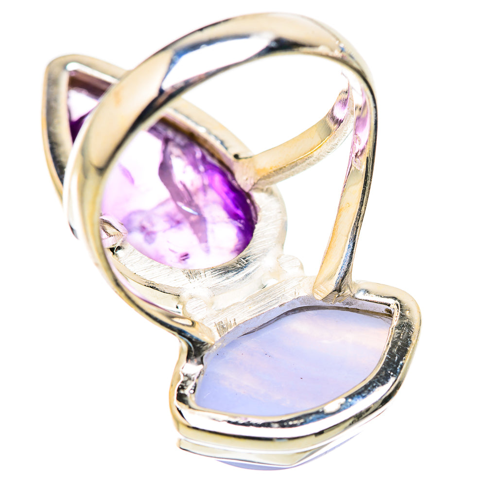 Amethyst Rings handcrafted by Anasilvercos - RING130083 - Photo 3