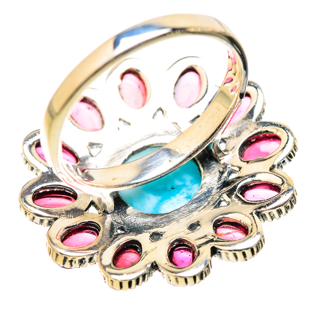 Larimar Rings handcrafted by Anasilvercos - RING130089 - Photo 3
