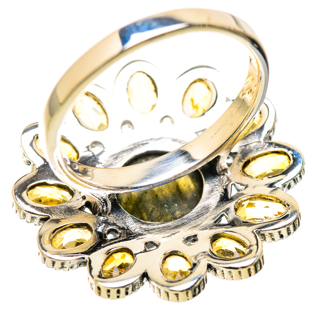 Labradorite Rings handcrafted by Anasilvercos - RING130092 - Photo 3