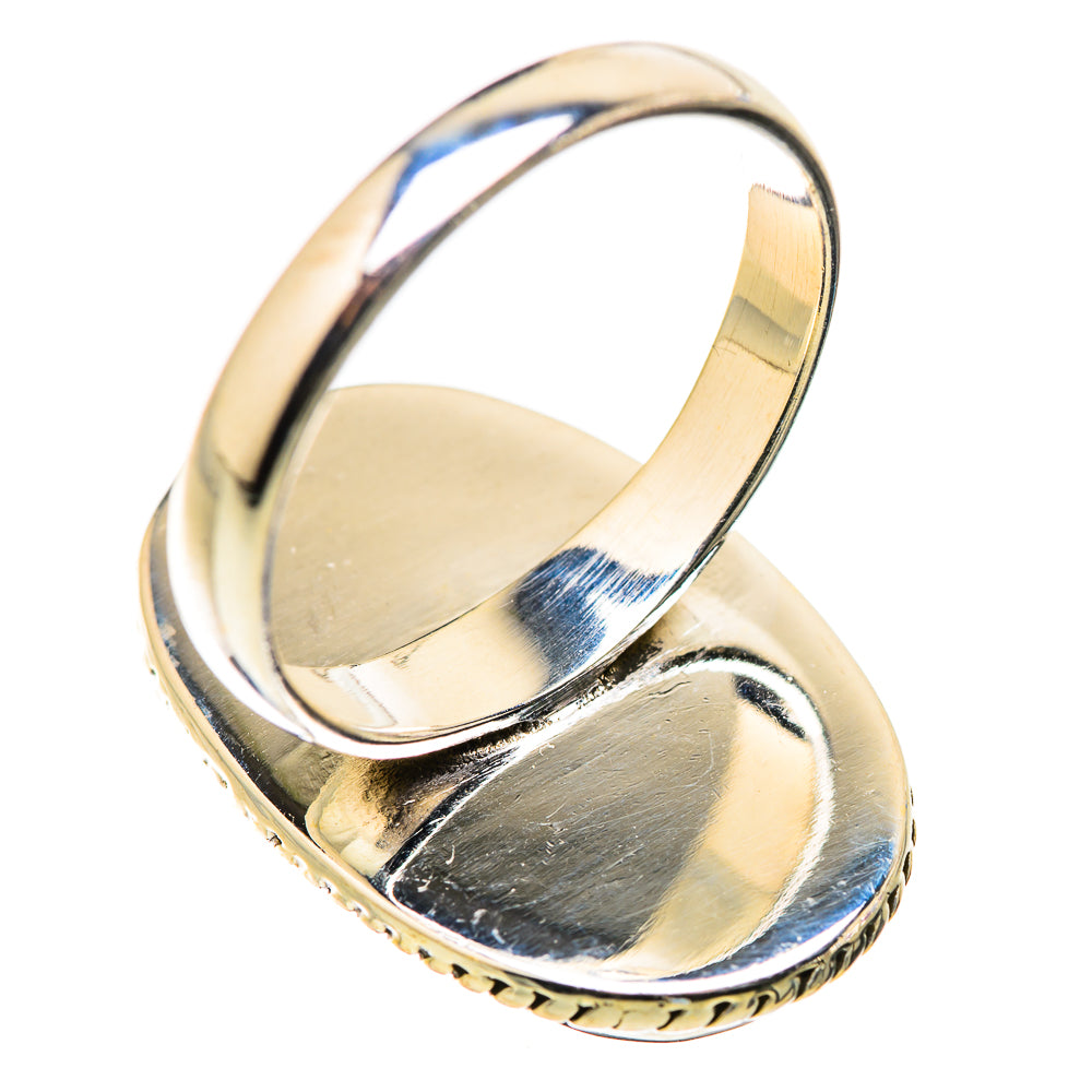 Rainbow Moonstone Rings handcrafted by Anasilvercos - RING130098 - Photo 3