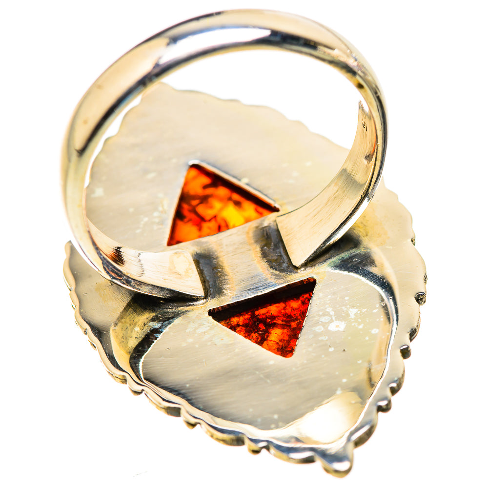 Baltic Amber Rings handcrafted by Anasilvercos - RING130103 - Photo 3