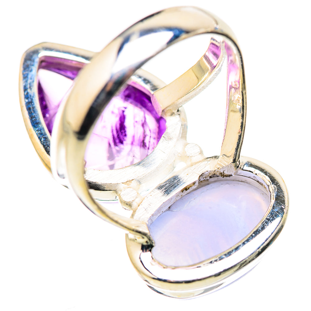 Amethyst Rings handcrafted by Anasilvercos - RING130114 - Photo 3