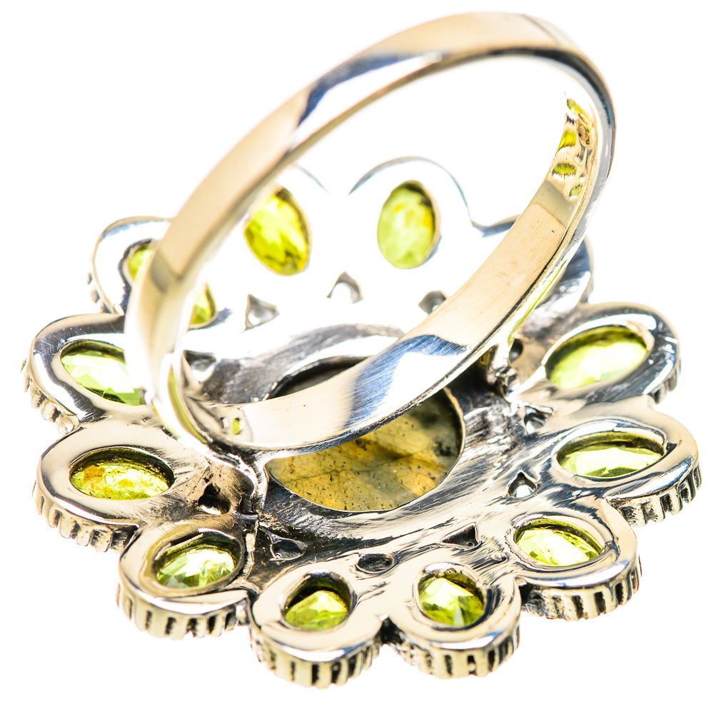 Labradorite Rings handcrafted by Anasilvercos - RING130116 - Photo 3
