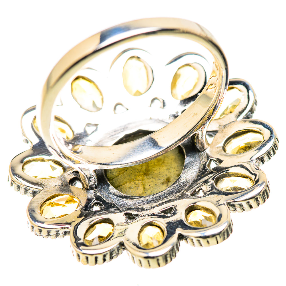 Labradorite Rings handcrafted by Anasilvercos - RING130121 - Photo 3