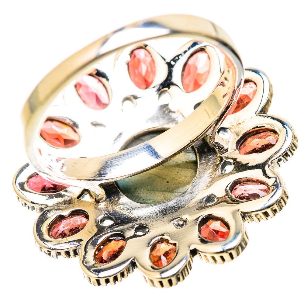 Labradorite Rings handcrafted by Anasilvercos - RING130122 - Photo 3