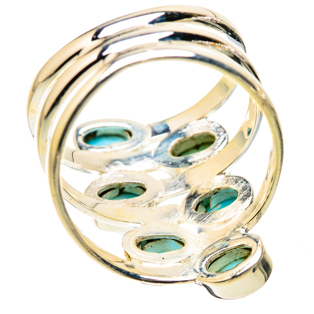 Larimar Rings handcrafted by Anasilvercos - RING130126 - Photo 3