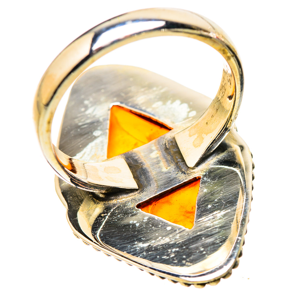 Baltic Amber Rings handcrafted by Anasilvercos - RING130135 - Photo 3