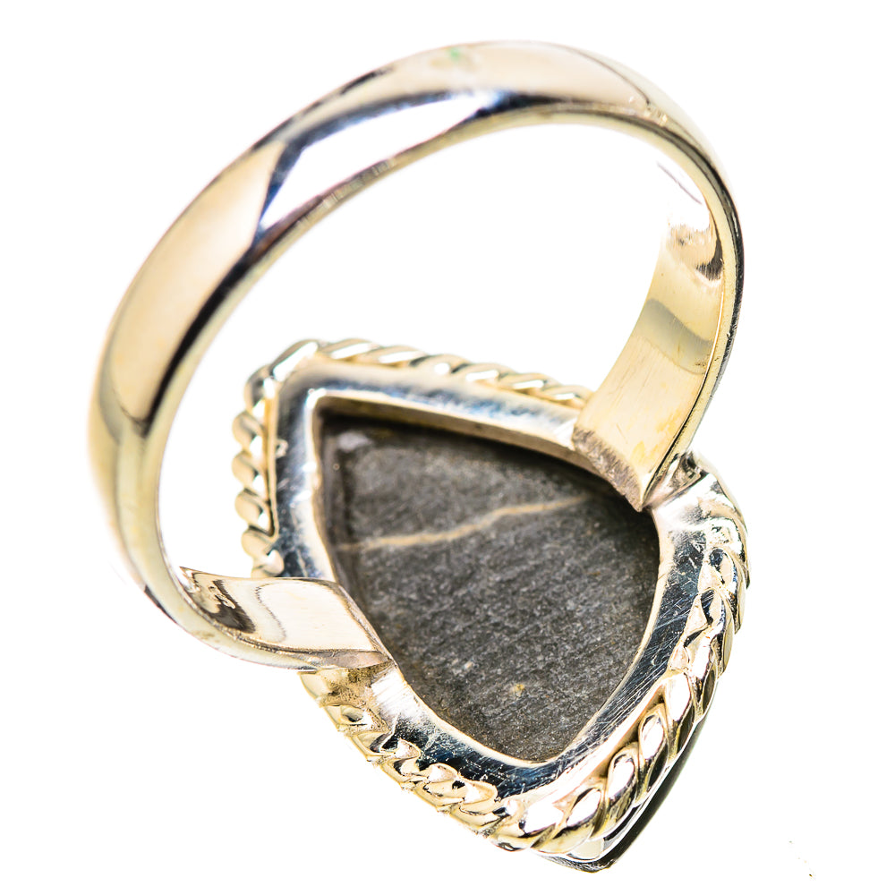 Ammolite Rings handcrafted by Anasilvercos - RING130137 - Photo 3