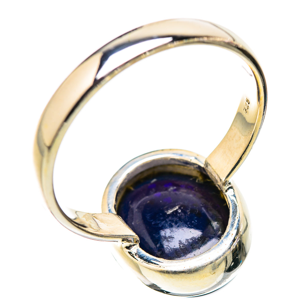Black Opal Rings handcrafted by Anasilvercos - RING130150 - Photo 3
