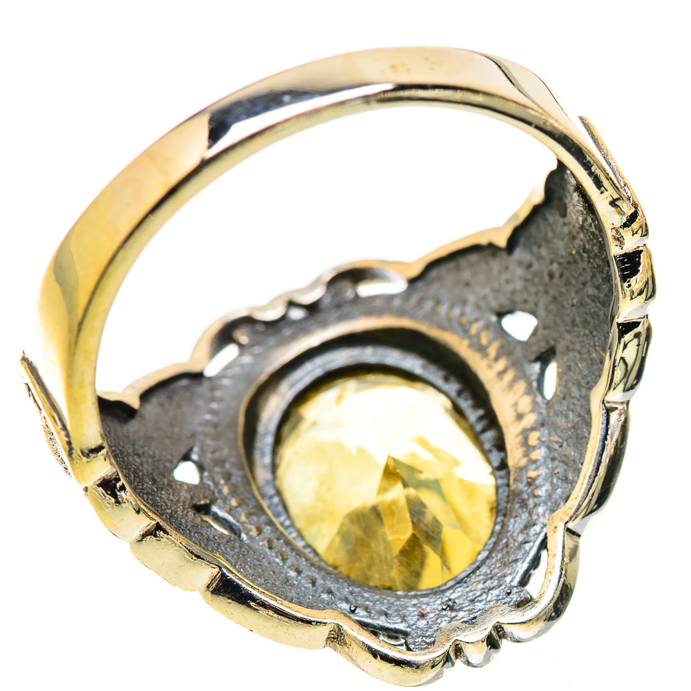Citrine Rings handcrafted by Anasilvercos - RING130151 - Photo 3