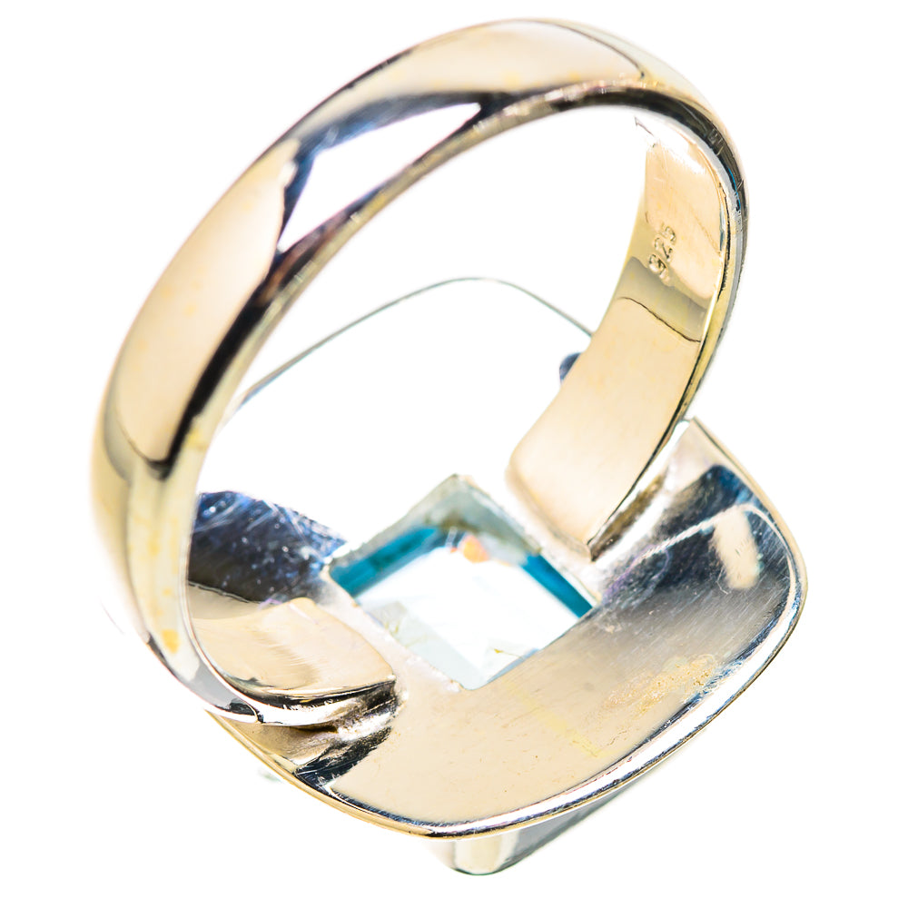 Blue Topaz Rings handcrafted by Anasilvercos - RING130155 - Photo 3