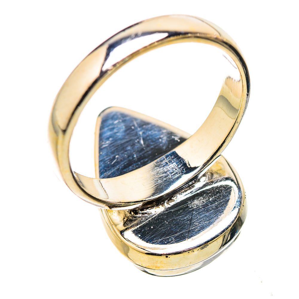 Rainbow Moonstone Rings handcrafted by Anasilvercos - RING130158 - Photo 3