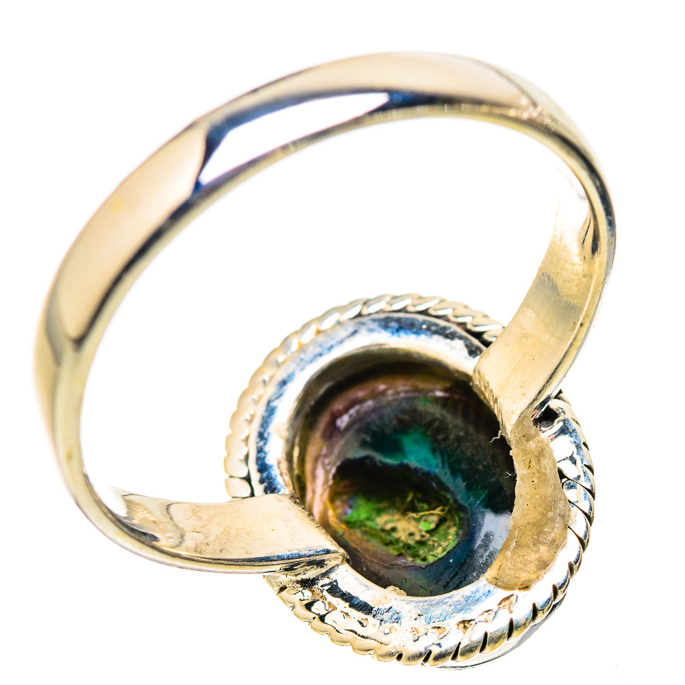 Black Opal Rings handcrafted by Anasilvercos - RING130178 - Photo 3