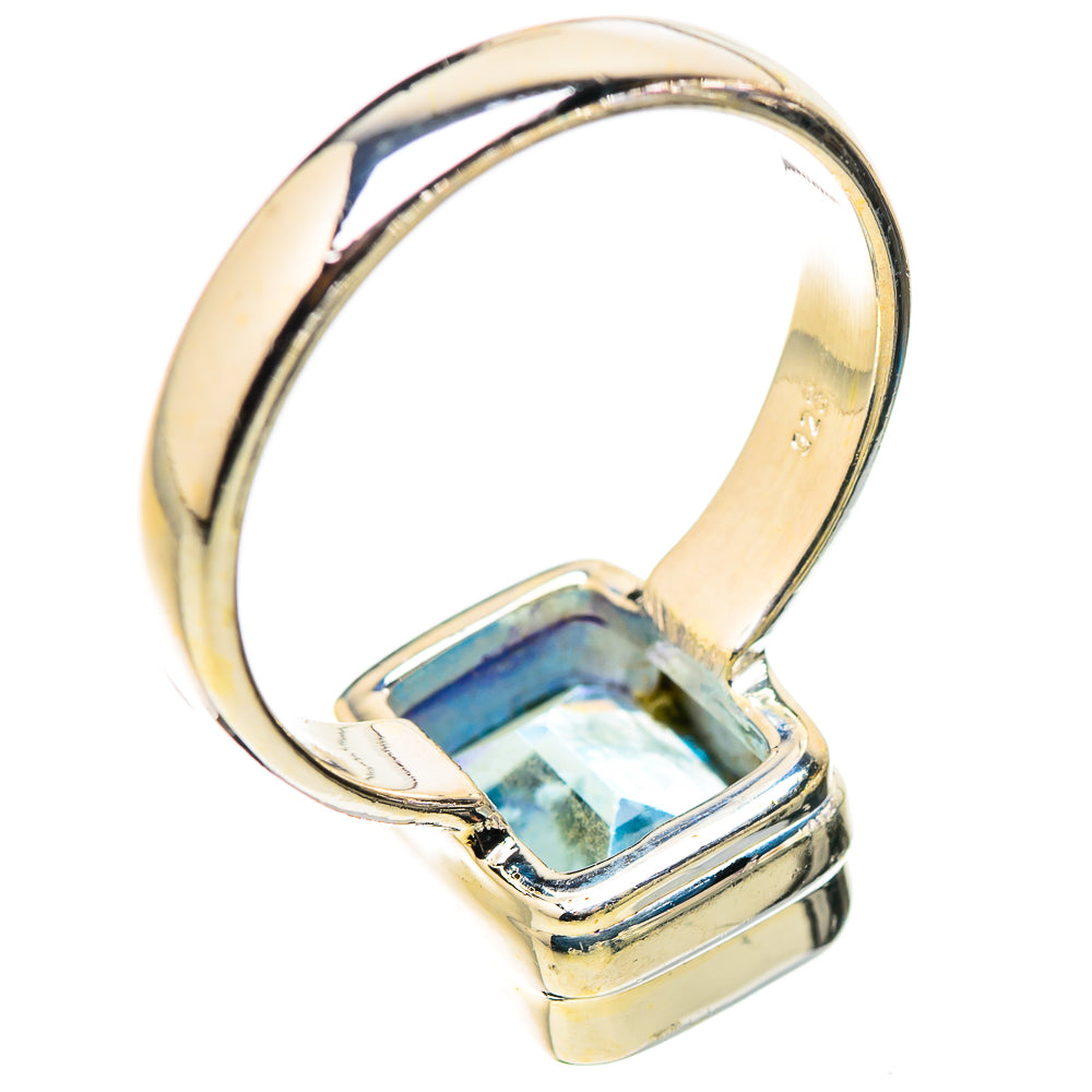 Blue Topaz Rings handcrafted by Anasilvercos - RING130186 - Photo 3