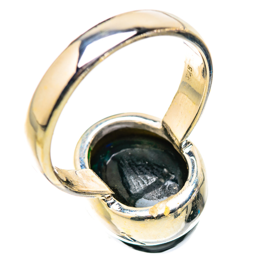 Black Opal Rings handcrafted by Anasilvercos - RING130204 - Photo 3