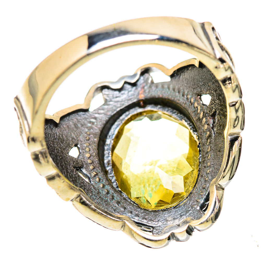 Citrine Rings handcrafted by Anasilvercos - RING130205 - Photo 3