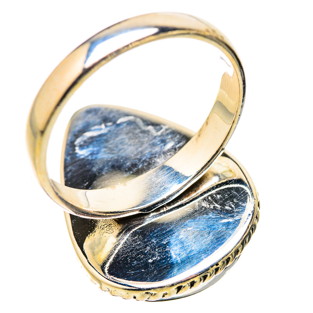 Green Moonstone Rings handcrafted by Anasilvercos - RING130214 - Photo 3
