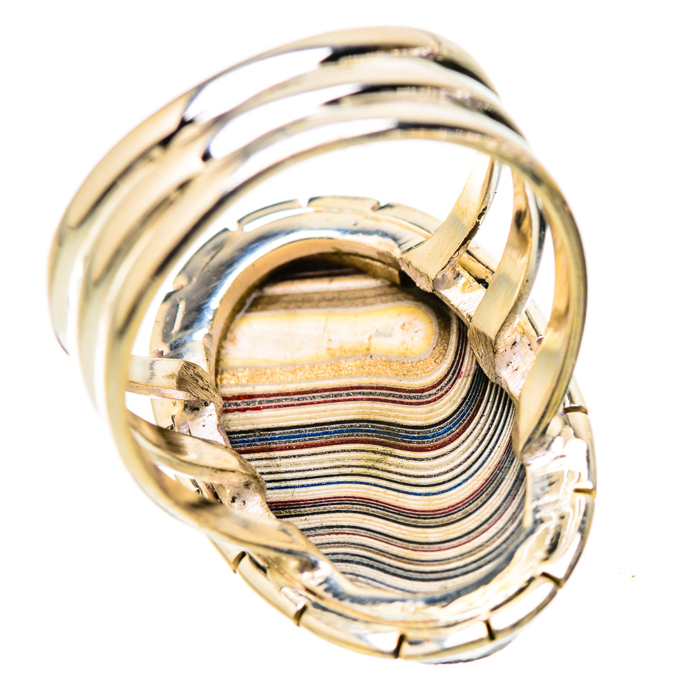 Fordite Rings handcrafted by Anasilvercos - RING130224 - Photo 3