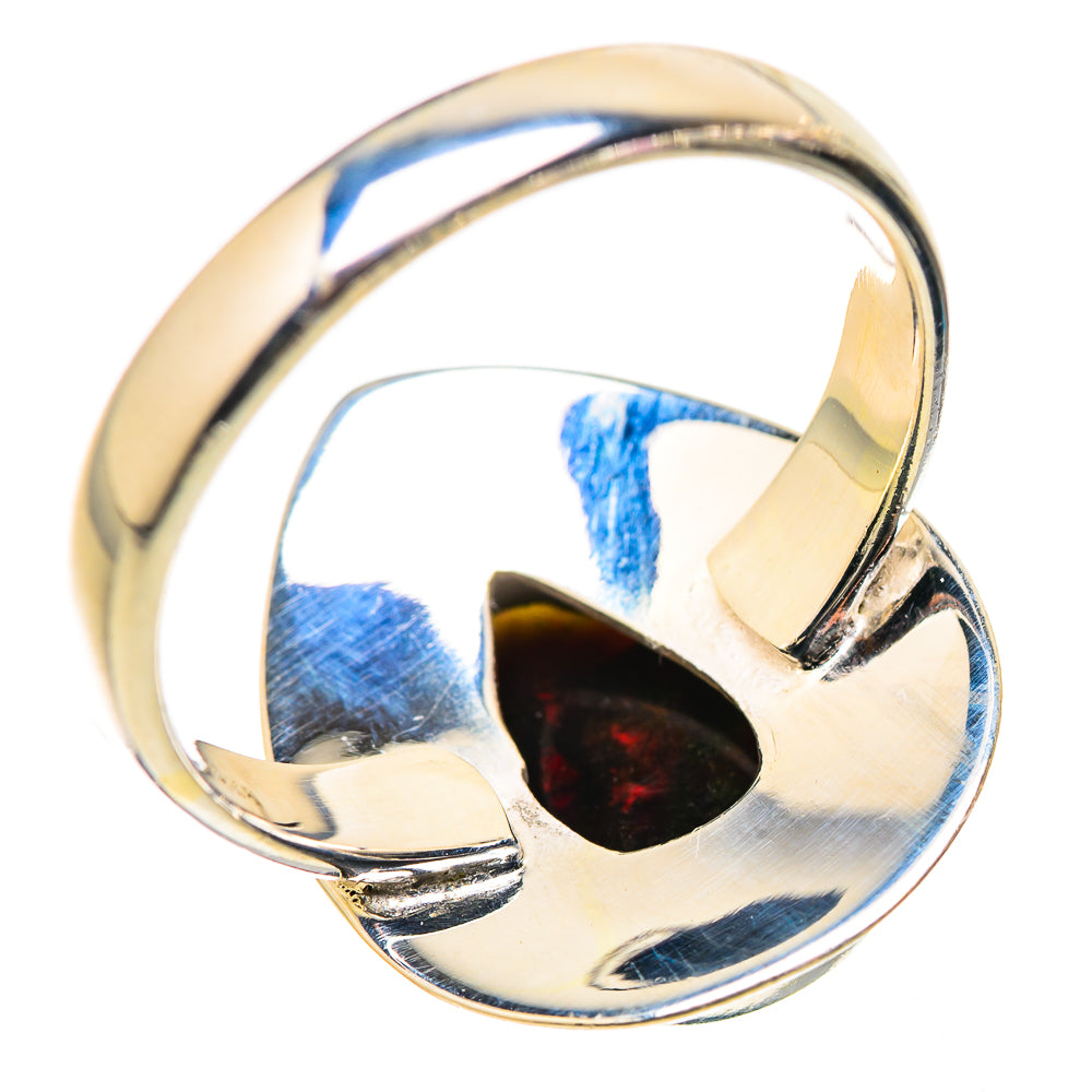 Black Opal Rings handcrafted by Anasilvercos - RING130230 - Photo 3