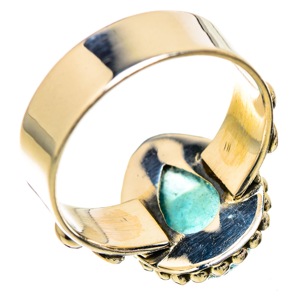 Blue Fluorite Rings handcrafted by Anasilvercos - RING130235 - Photo 3