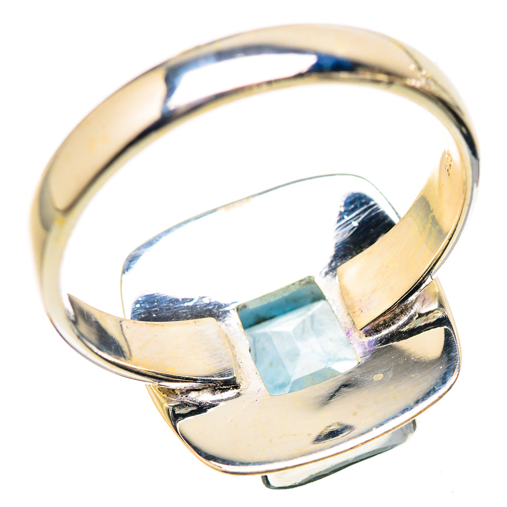 Blue Topaz Rings handcrafted by Anasilvercos - RING130254 - Photo 3
