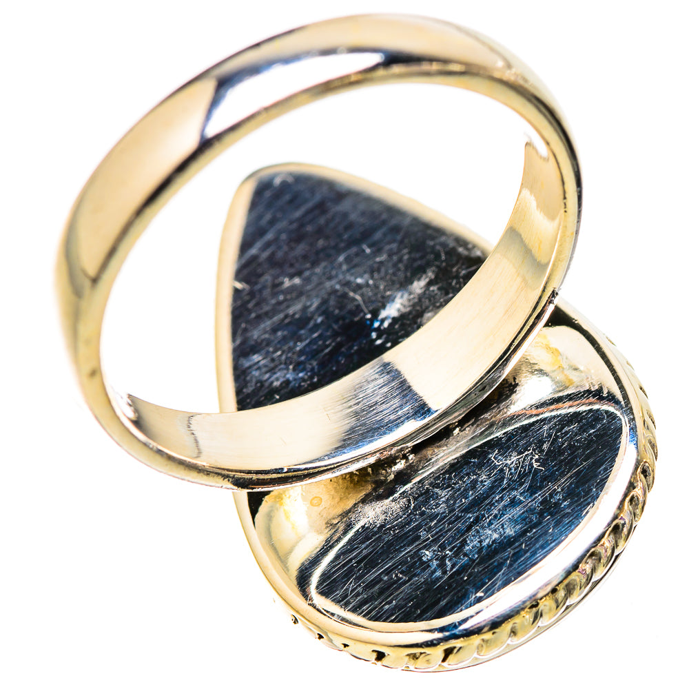 Green Moonstone Rings handcrafted by Anasilvercos - RING130257 - Photo 3