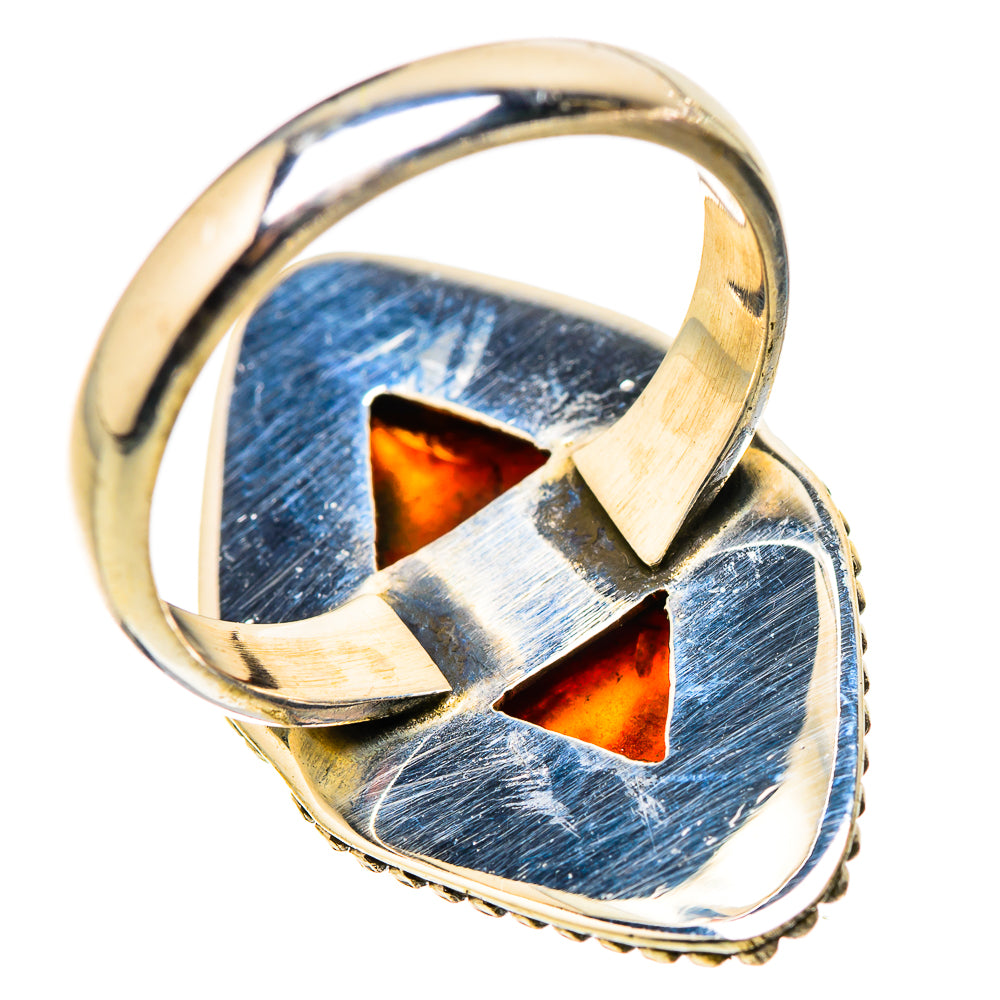 Baltic Amber Rings handcrafted by Anasilvercos - RING130259 - Photo 3