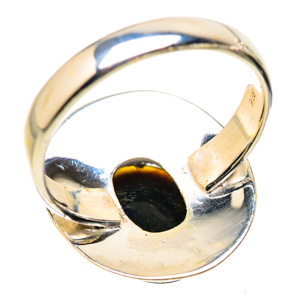 Black Opal Rings handcrafted by Anasilvercos - RING130268 - Photo 3