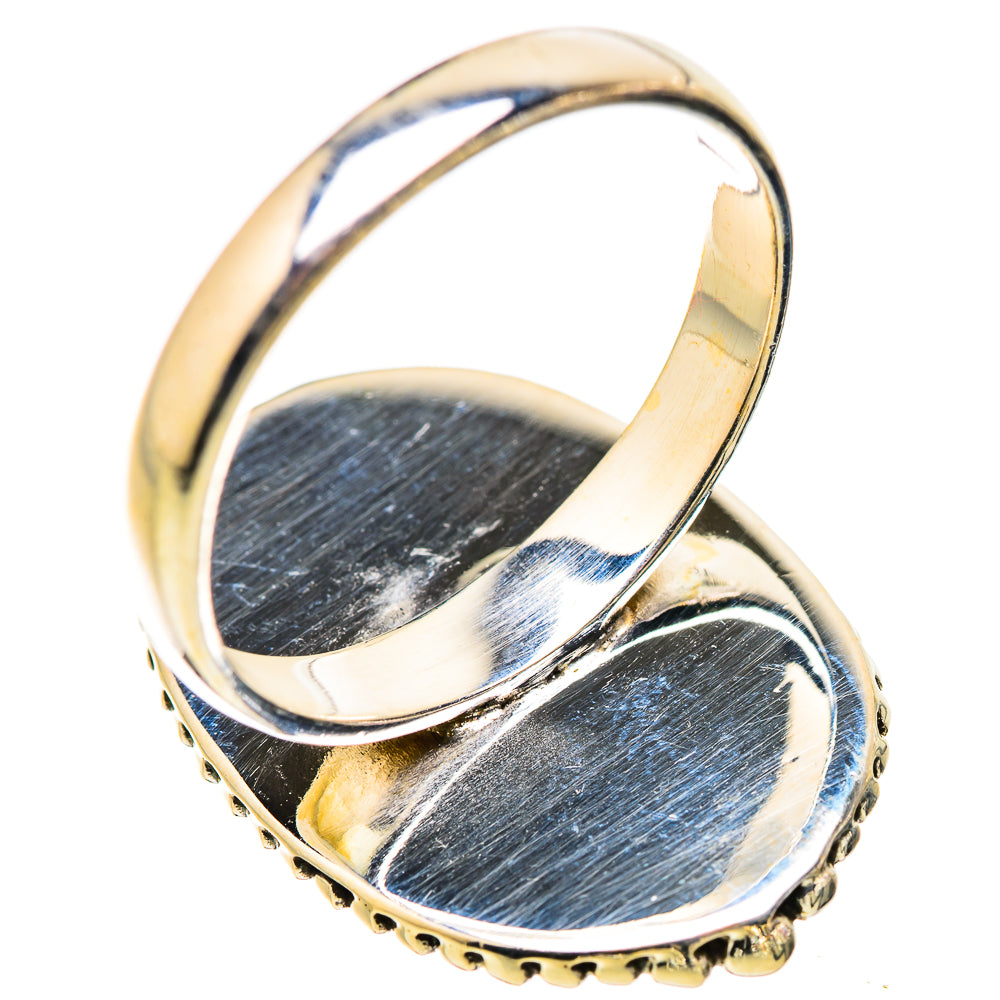 Rainbow Moonstone Rings handcrafted by Anasilvercos - RING130273 - Photo 3