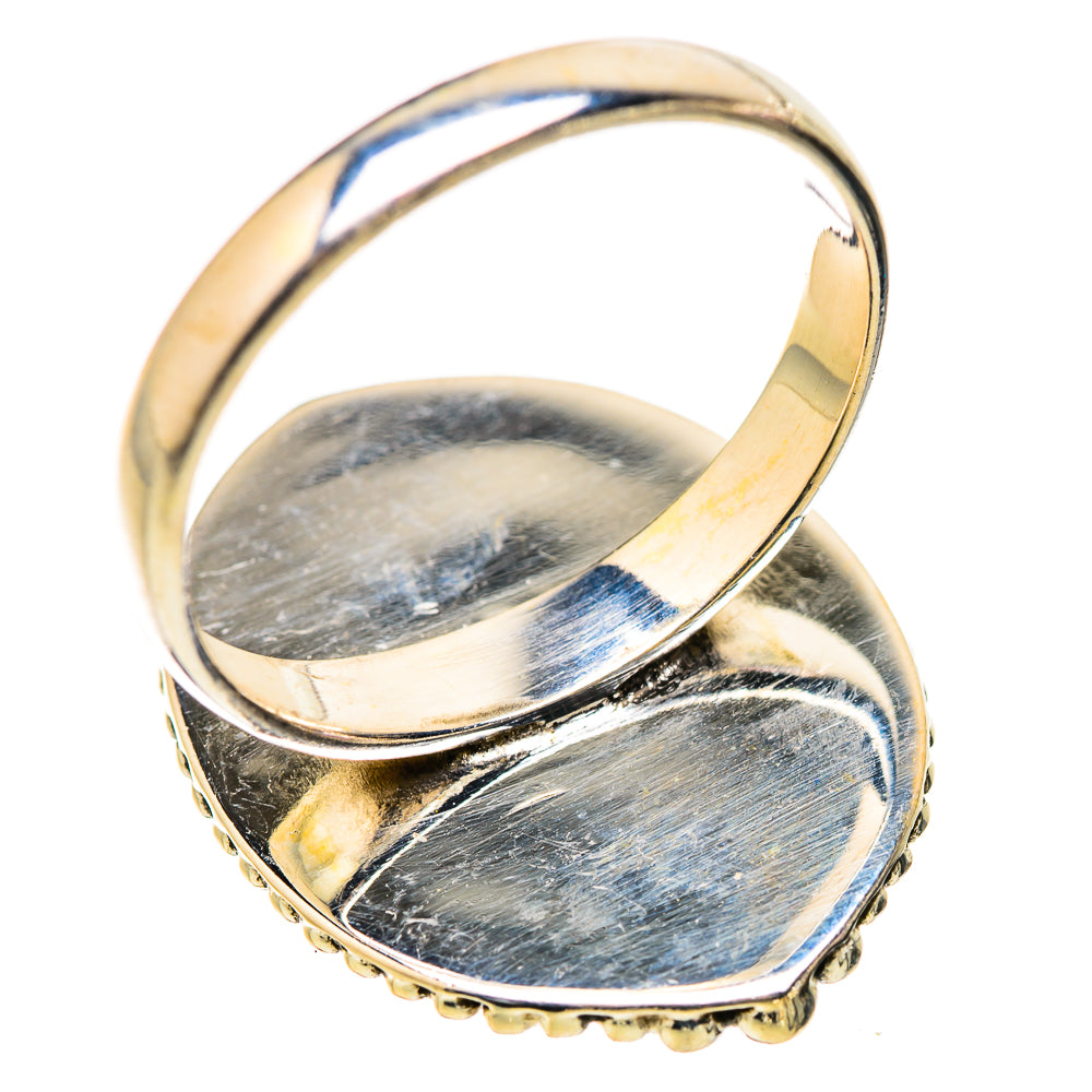 Rainbow Moonstone Rings handcrafted by Anasilvercos - RING130278 - Photo 3