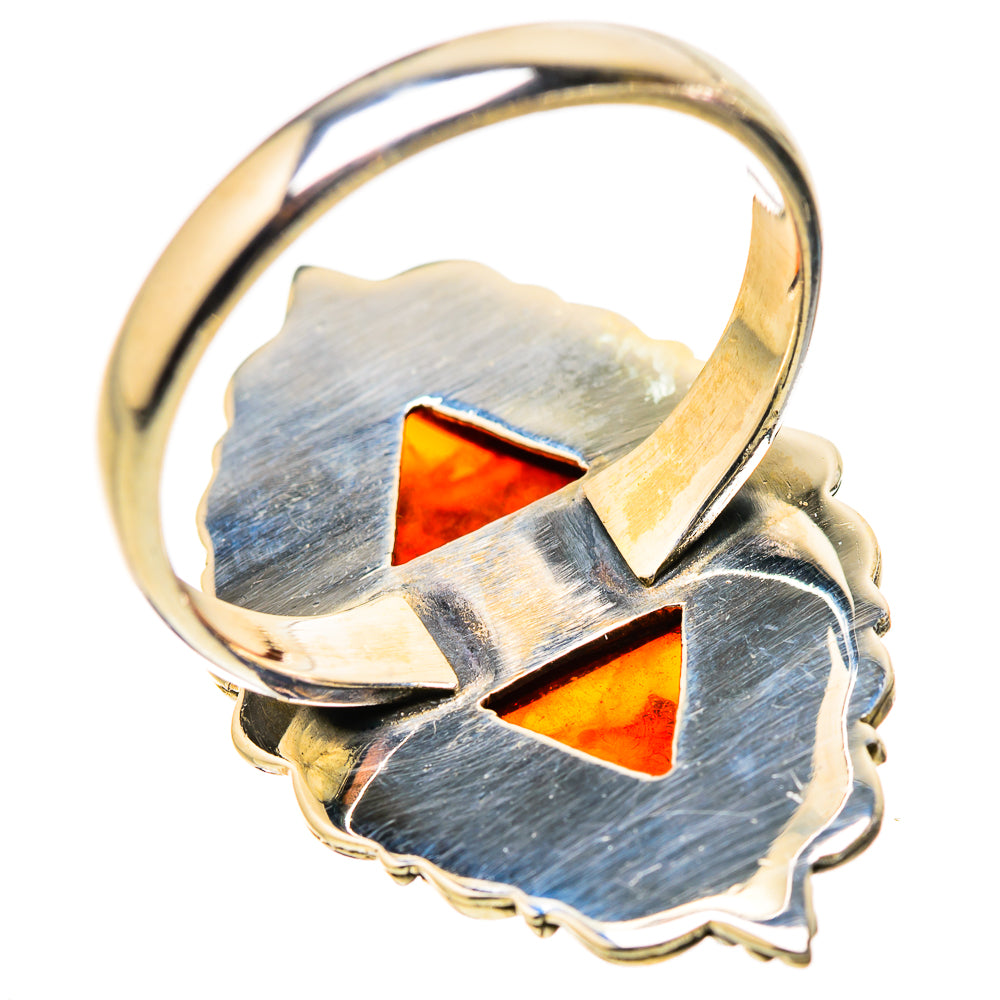 Baltic Amber Rings handcrafted by Anasilvercos - RING130284 - Photo 3