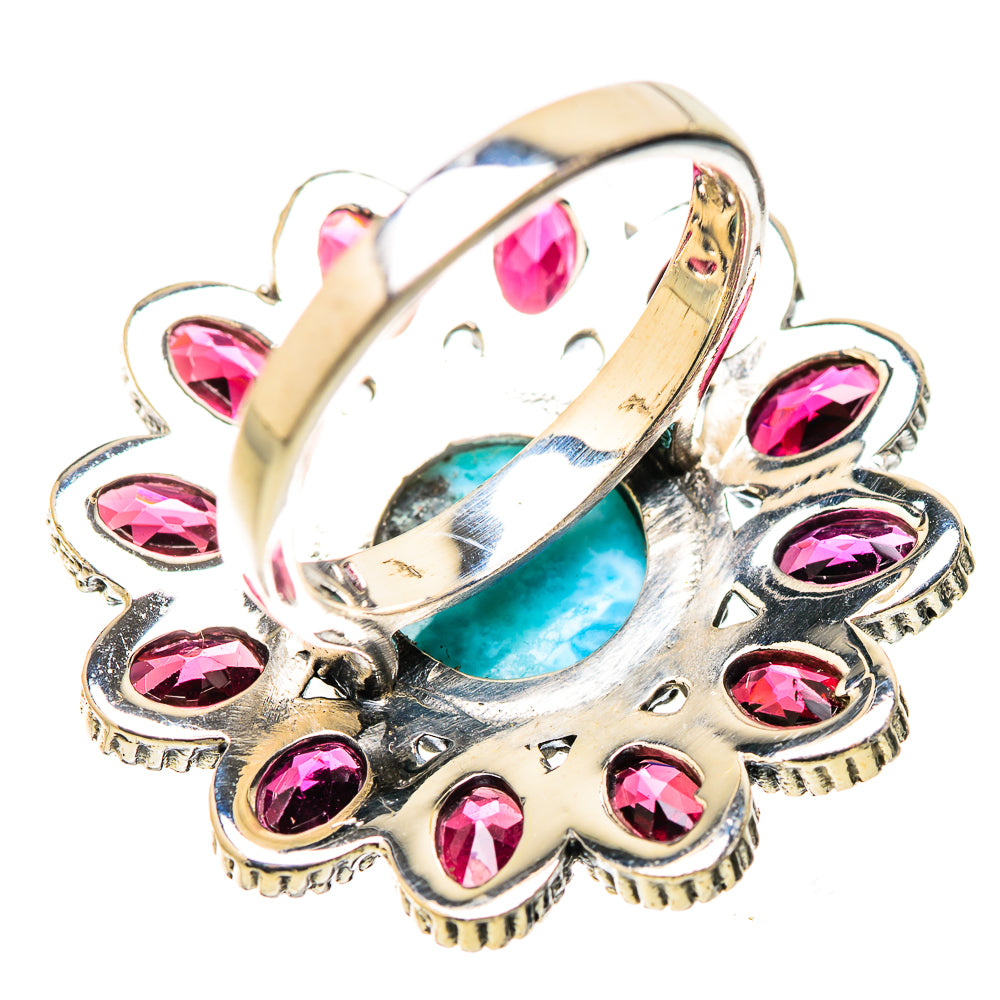 Larimar Rings handcrafted by Anasilvercos - RING130299 - Photo 3