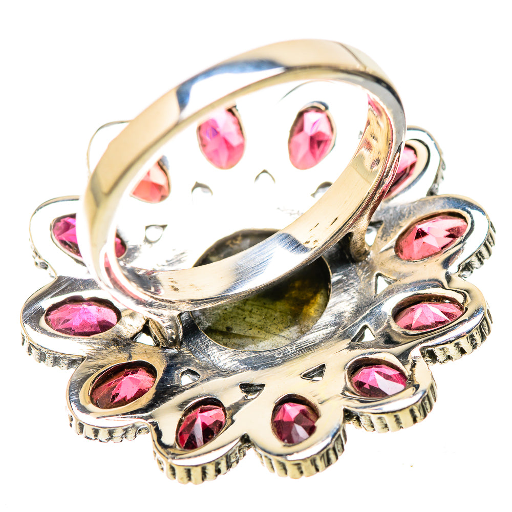 Labradorite Rings handcrafted by Anasilvercos - RING130315 - Photo 3
