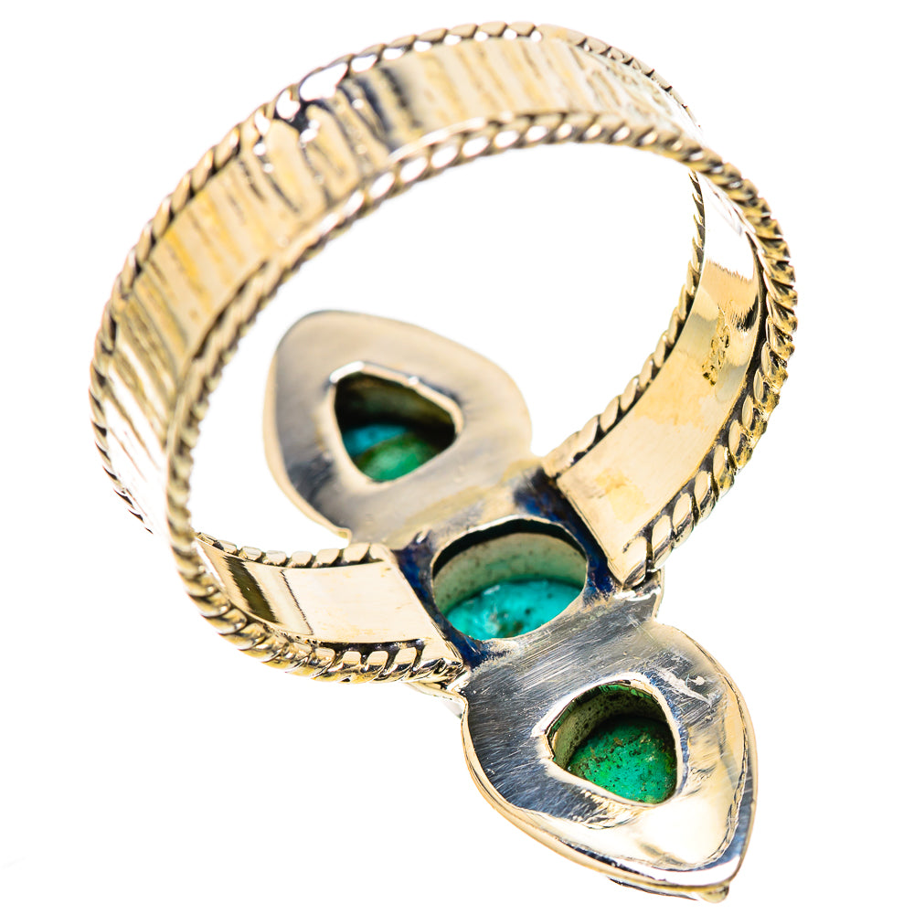 Sleeping Beauty Turquoise Rings handcrafted by Anasilvercos - RING130327 - Photo 3