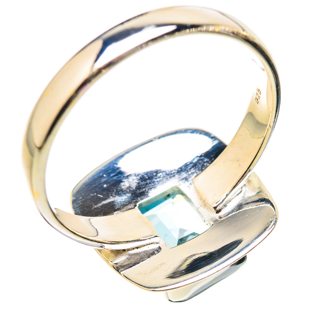 Blue Topaz Rings handcrafted by Anasilvercos - RING130328 - Photo 3