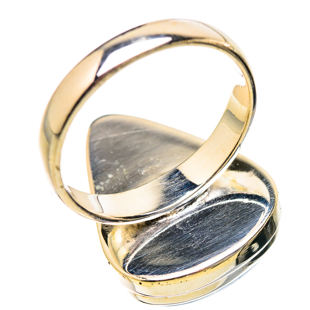 Rainbow Moonstone Rings handcrafted by Anasilvercos - RING130331 - Photo 3