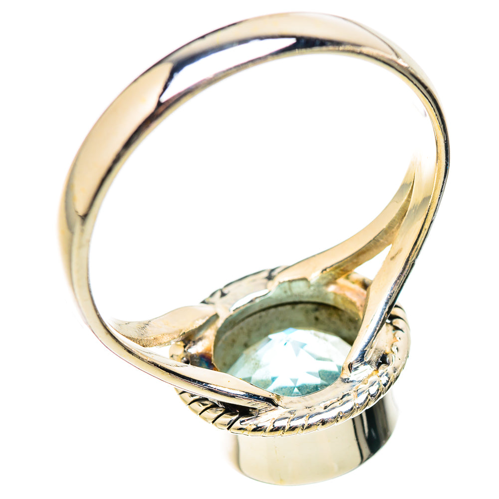 Blue Topaz Rings handcrafted by Anasilvercos - RING130332 - Photo 3