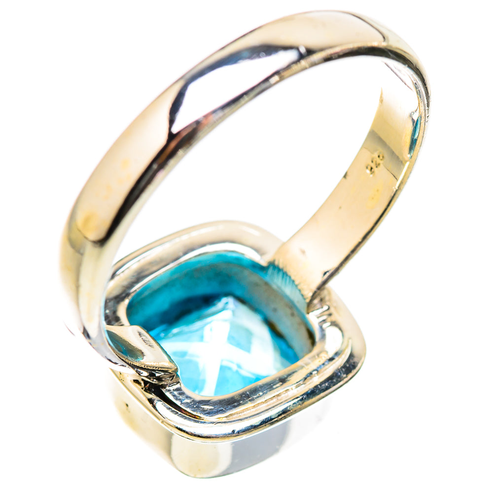 Blue Topaz Rings handcrafted by Anasilvercos - RING130334 - Photo 3