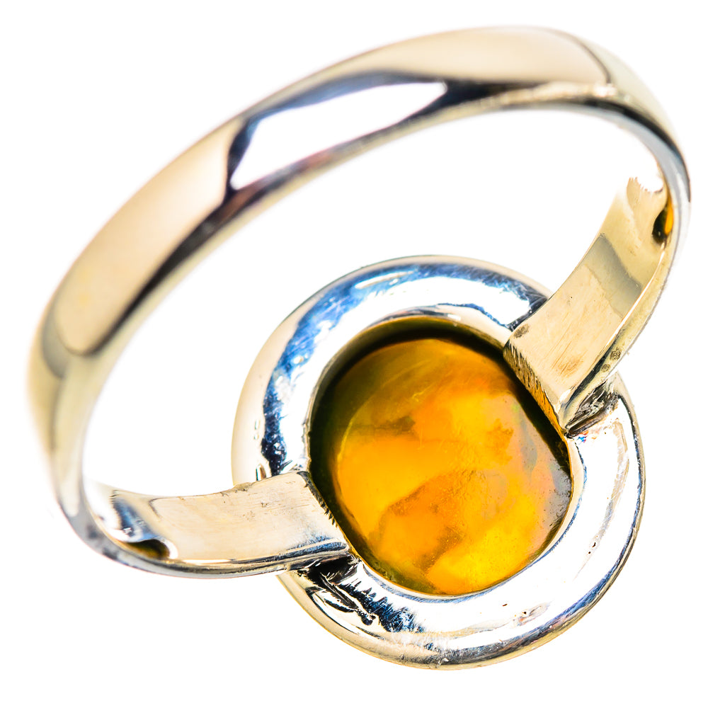 Black Opal Rings handcrafted by Anasilvercos - RING130351 - Photo 3