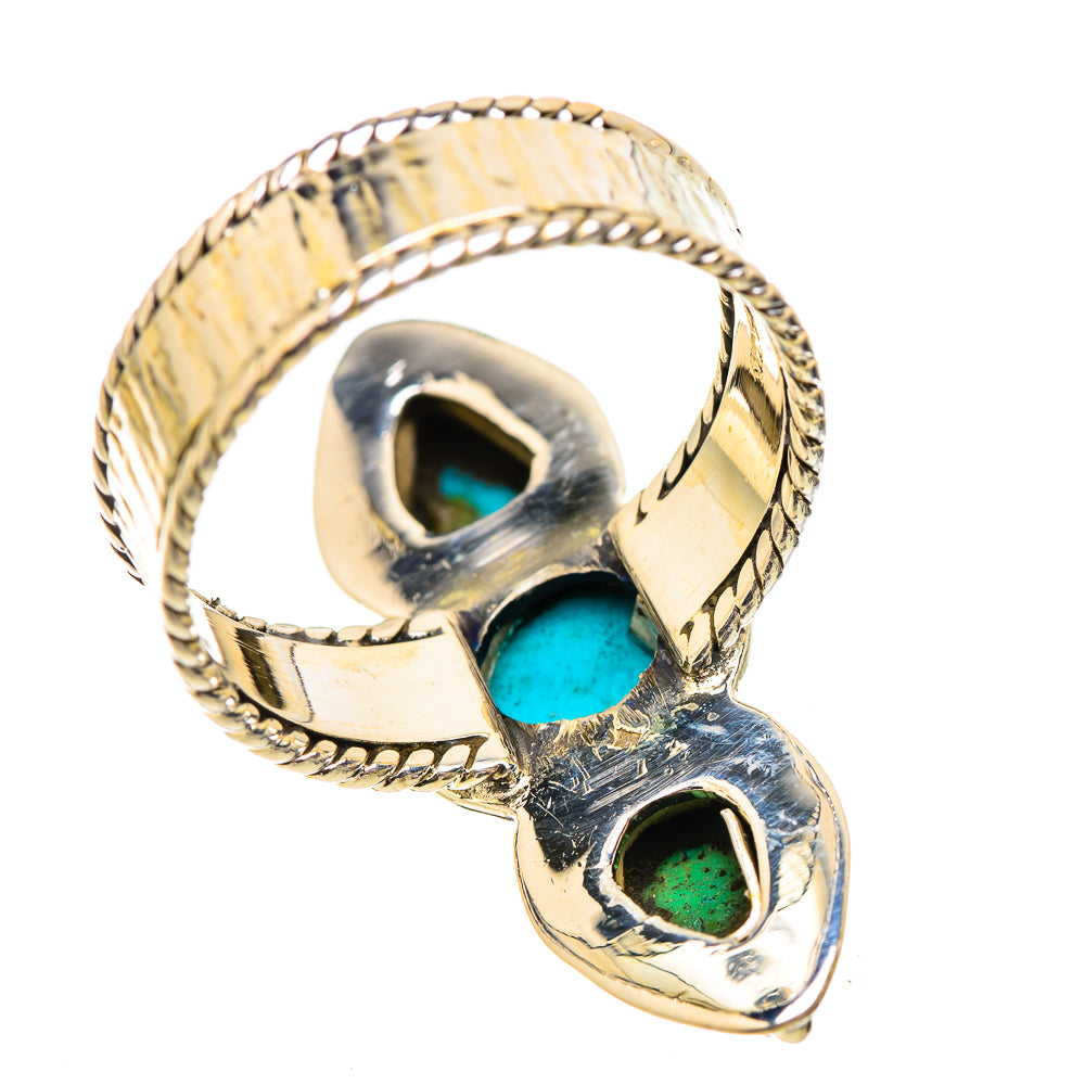 Sleeping Beauty Turquoise Rings handcrafted by Anasilvercos - RING130355 - Photo 3