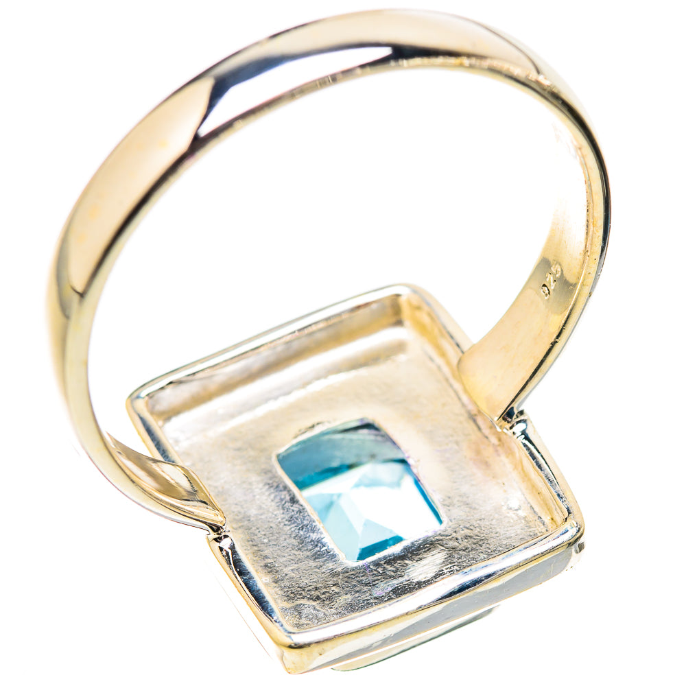 Blue Topaz Rings handcrafted by Anasilvercos - RING130356 - Photo 3