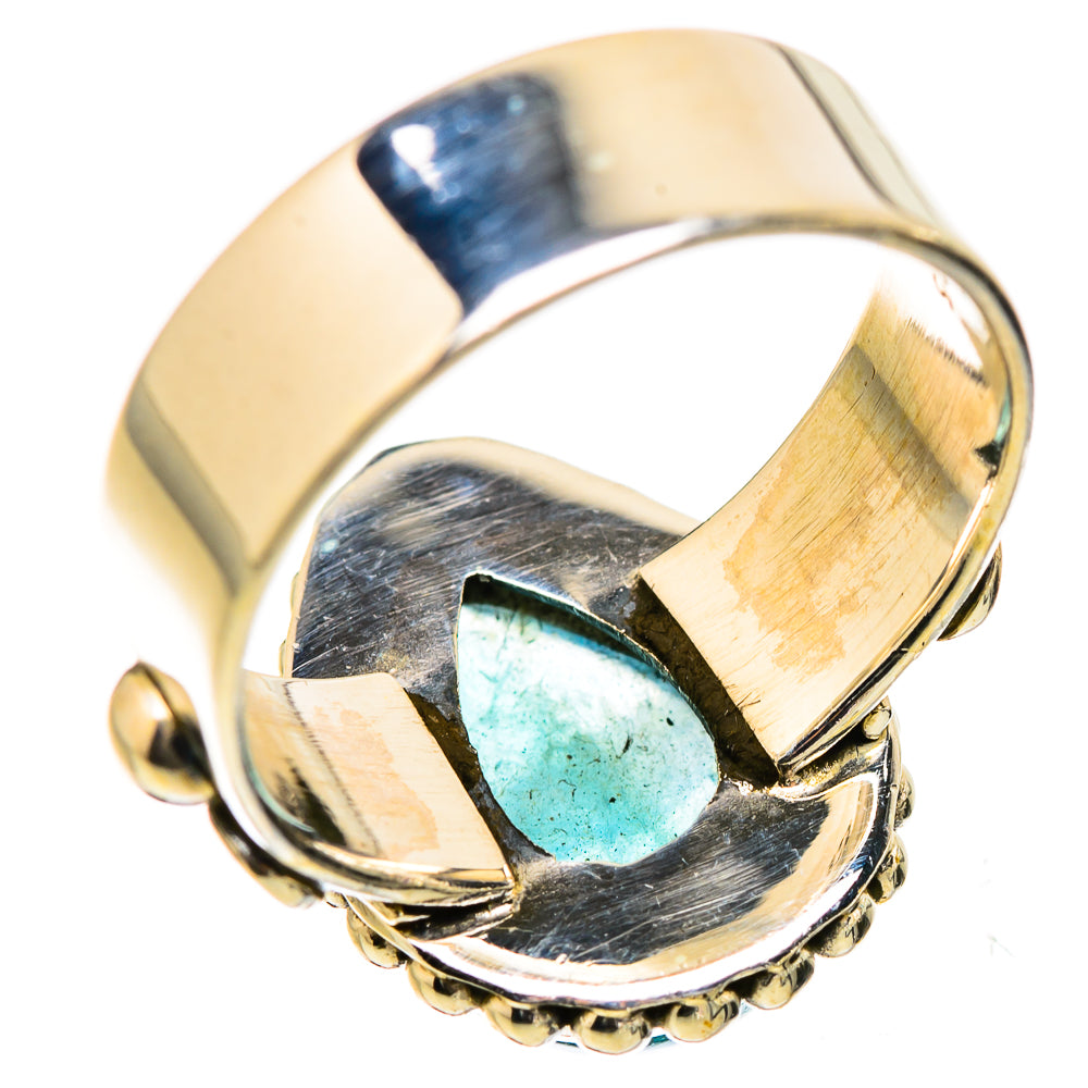 Blue Fluorite Rings handcrafted by Anasilvercos - RING130358 - Photo 3