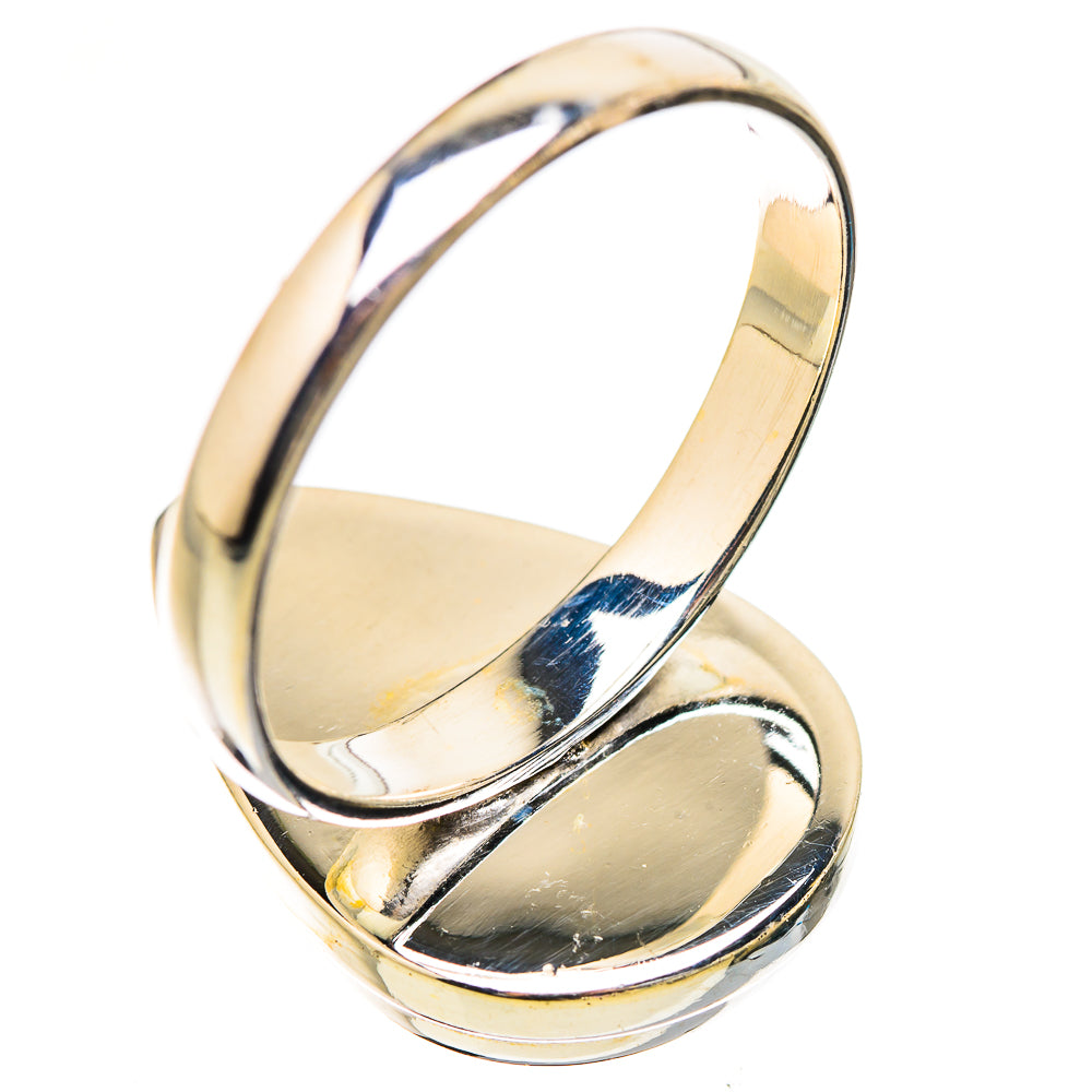 Rainbow Moonstone Rings handcrafted by Anasilvercos - RING130360 - Photo 3